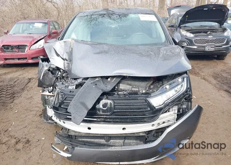 2024 Honda Odyssey Ex-L из США, поврежденный, VIN 5FNRL6H6XRB018224